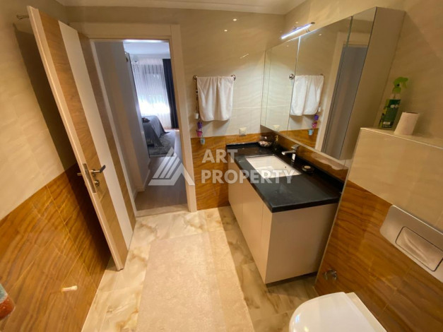 Меблированные апартаменты планировки 3+1, 150м2 в центре Аланьи - Ракурс 45