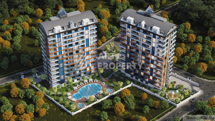 Инвестиционный проект на этапе строительства в Махмутларе! - Ракурс 7