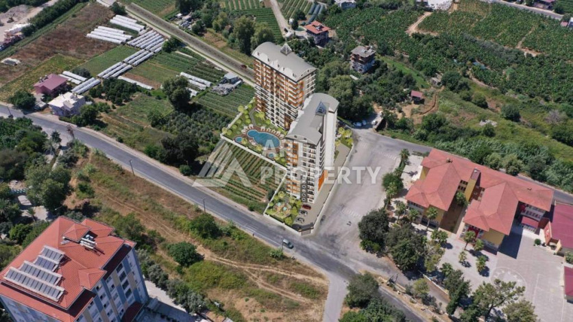 Инвестиционный проект на этапе строительства в Махмутларе! - Ракурс 11