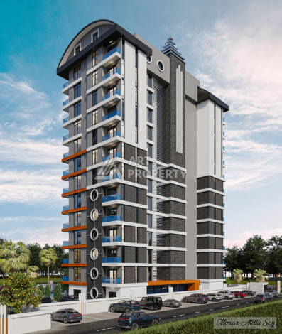 Инвестиционный проект на этапе строительства в Махмутларе! - Ракурс 13