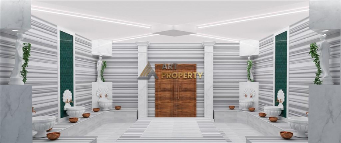 Инвестиционный проект на стадии котлована в районе Оба, Алания. - Ракурс 17