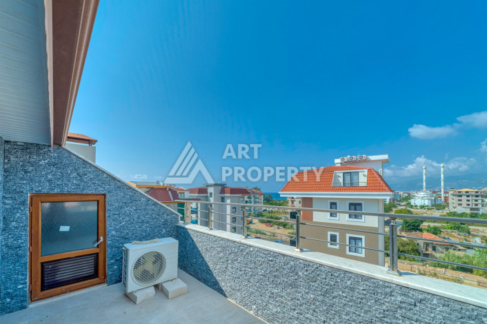 Пентхаус 3+1, с видом на море и горы в районе Кестель - Ракурс 7