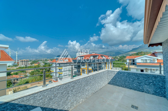 Пентхаус 3+1, с видом на море и горы в районе Кестель - Ракурс 8