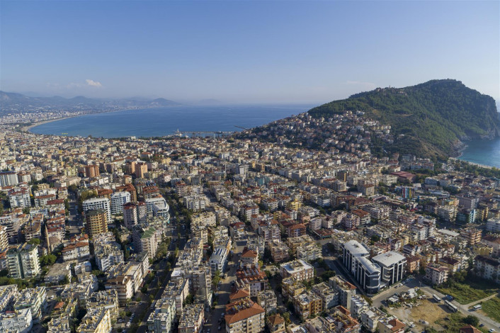 Новый комплекс с развитой инфраструктурой и различными планировками квартир всего в 350 м от знаменитого пляжа Клеопатры, 54-120 м2 - Ракурс 26