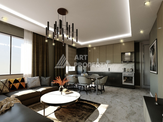 Инвестиционный проект с выгодной локацией в центре района Махмутлар! - Ракурс 8