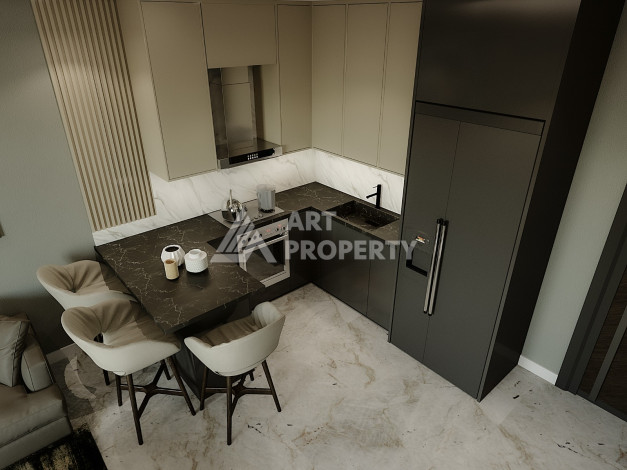 Инвестиционный проект с выгодной локацией в центре района Махмутлар! - Ракурс 10