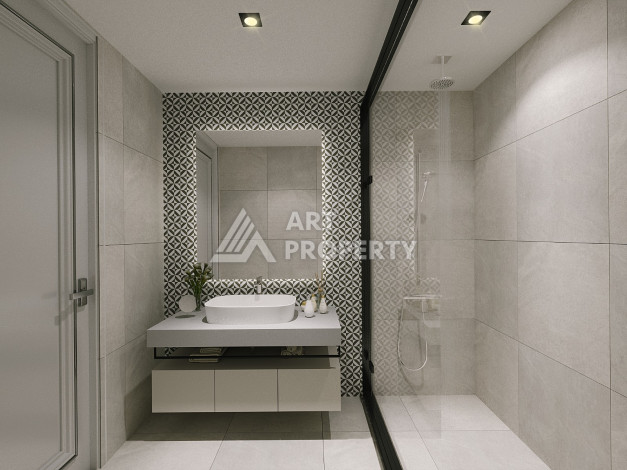 Инвестиционный проект с выгодной локацией в центре района Махмутлар! - Ракурс 15