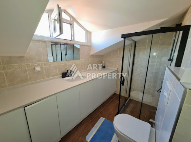 Уютный дуплекс планировки 4+1 в районе Оба, 160м2 - Ракурс 14