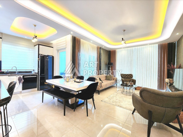 Роскошная квартира планировки 2+1 в комплексе с полной инфраструктурой, 130м2 - Ракурс 3