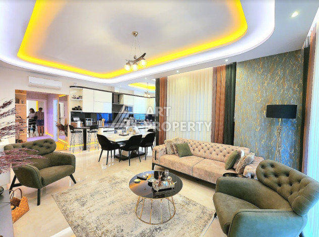 Роскошная квартира планировки 2+1 в комплексе с полной инфраструктурой, 130м2 - Ракурс 5