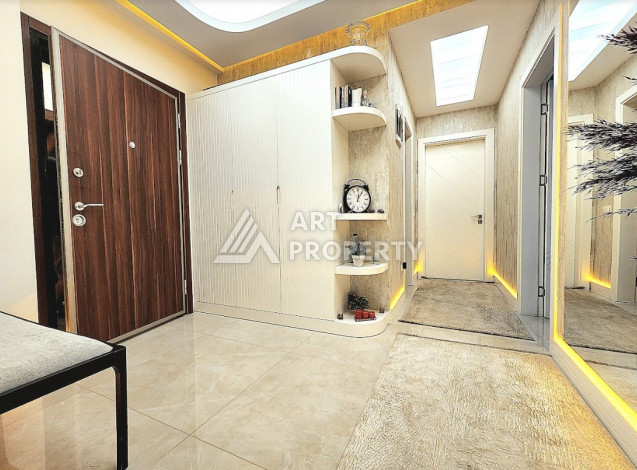 Роскошная квартира планировки 2+1 в комплексе с полной инфраструктурой, 130м2 - Ракурс 14