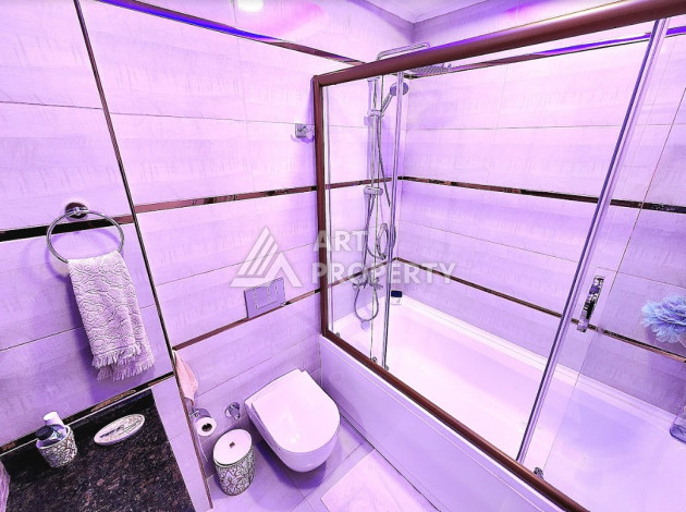 Роскошная квартира планировки 2+1 в комплексе с полной инфраструктурой, 130м2 - Ракурс 16