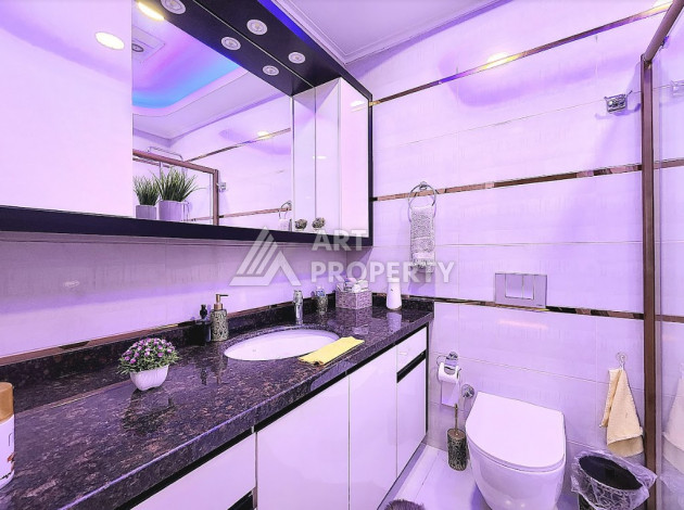 Роскошная квартира планировки 2+1 в комплексе с полной инфраструктурой, 130м2 - Ракурс 17