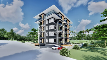 Новый инвестиционный проект с апартаментами 1+1 и 2+1 в районе Авсаллар - Ракурс 12