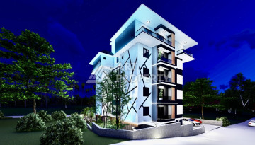 Новый инвестиционный проект с апартаментами 1+1 и 2+1 в районе Авсаллар - Ракурс 14