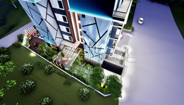 Новый инвестиционный проект с апартаментами 1+1 и 2+1 в районе Авсаллар - Ракурс 15