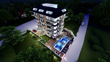Новый инвестиционный проект с апартаментами 1+1 и 2+1 в районе Авсаллар - Ракурс 16