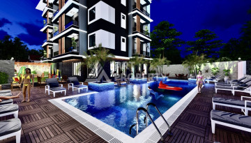 Новый инвестиционный проект с апартаментами 1+1 и 2+1 в районе Авсаллар - Ракурс 20