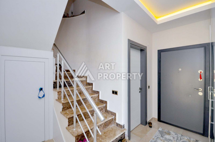 Роскошная двухуровневая квартира 3+1, расположенная в быстро развивающемся районе - верхняя Оба - Ракурс 12