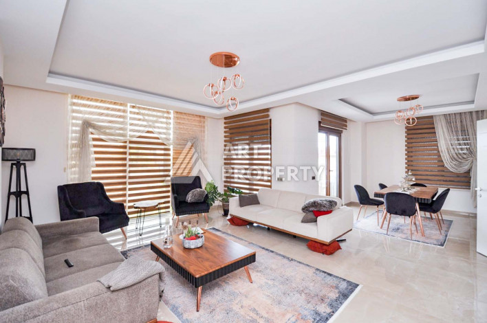 Роскошная двухуровневая квартира 3+1, расположенная в быстро развивающемся районе - верхняя Оба - Ракурс 14