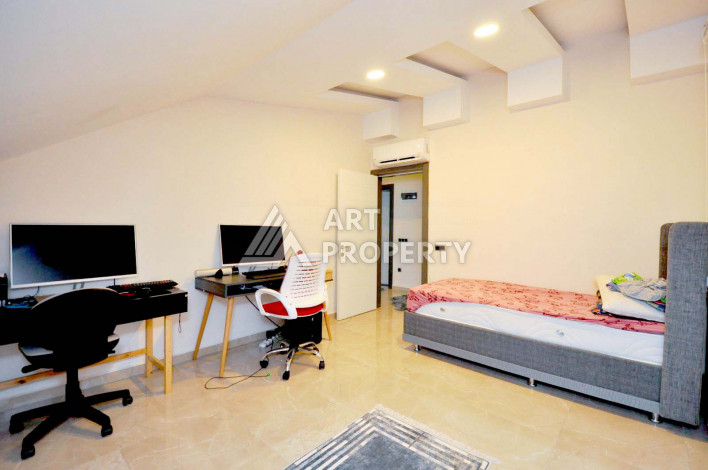 Роскошная двухуровневая квартира 3+1, расположенная в быстро развивающемся районе - верхняя Оба - Ракурс 15