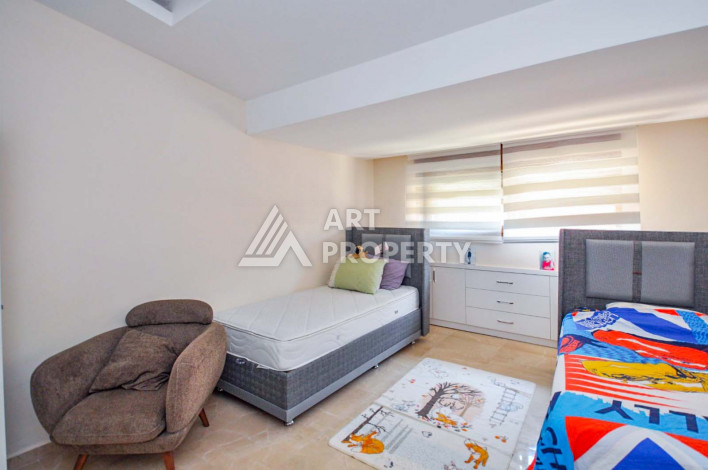 Роскошная двухуровневая квартира 3+1, расположенная в быстро развивающемся районе - верхняя Оба - Ракурс 19