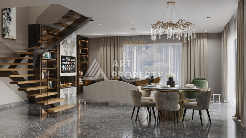 Элитный жилой комплекс в центре Аланьи, с видовыми апартаментами - Ракурс 8