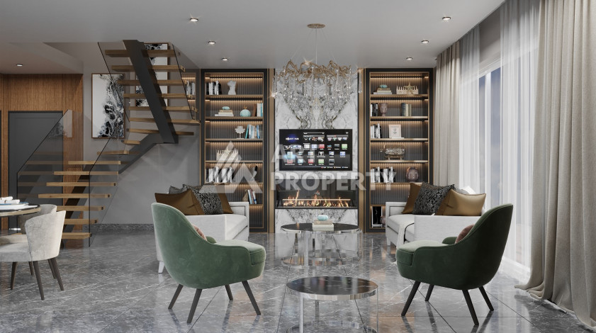 Элитный жилой комплекс в центре Аланьи, с видовыми апартаментами - Ракурс 10