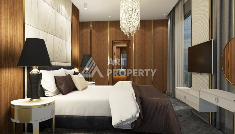 Элитный жилой комплекс в центре Аланьи, с видовыми апартаментами - Ракурс 13