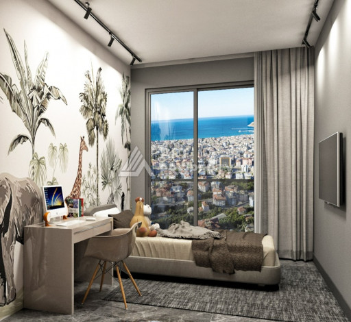 Элитный жилой комплекс в центре Аланьи, с видовыми апартаментами - Ракурс 15