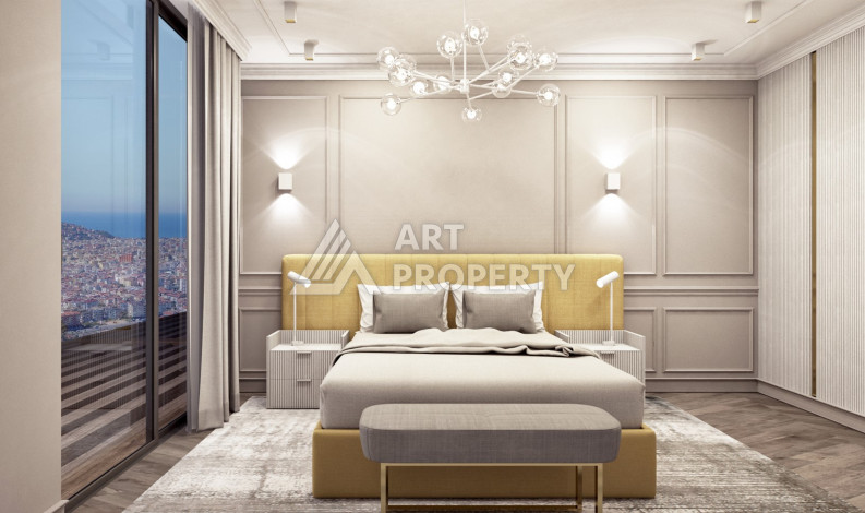 Элитный жилой комплекс в центре Аланьи, с видовыми апартаментами - Ракурс 16