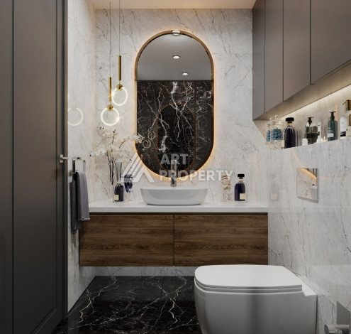 Элитный жилой комплекс в центре Аланьи, с видовыми апартаментами - Ракурс 20