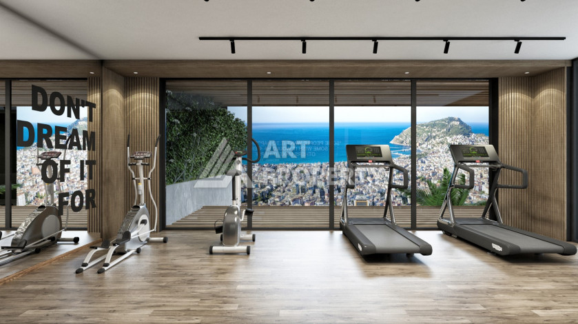 Элитный жилой комплекс в центре Аланьи, с видовыми апартаментами - Ракурс 25