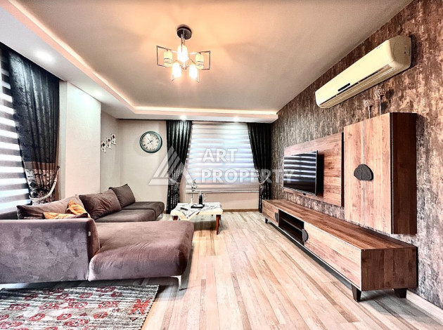 Меблированные апартаменты на высоком этаже в жилом комплексе с хорошей инфраструктурой, 120м2, 2+1 - Ракурс 4