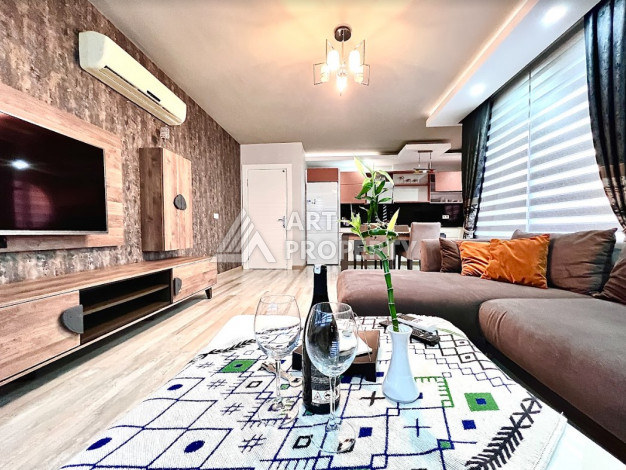 Меблированные апартаменты на высоком этаже в жилом комплексе с хорошей инфраструктурой, 120м2, 2+1 - Ракурс 5