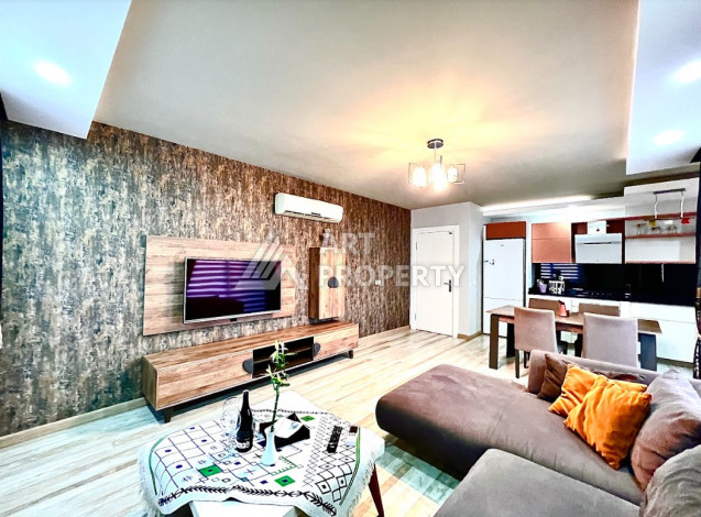 Меблированные апартаменты на высоком этаже в жилом комплексе с хорошей инфраструктурой, 120м2, 2+1 - Ракурс 7