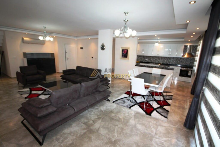 Квартира-дуплекс 4+1 недалеко от моря в районе Оба, 250 м2. - Ракурс 5