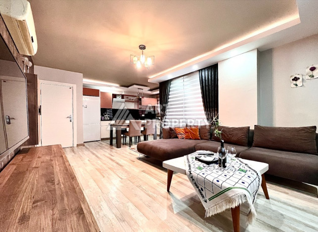 Меблированные апартаменты на высоком этаже в жилом комплексе с хорошей инфраструктурой, 120м2, 2+1 - Ракурс 8