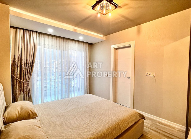 Меблированные апартаменты на высоком этаже в жилом комплексе с хорошей инфраструктурой, 120м2, 2+1 - Ракурс 10