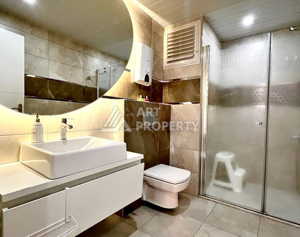 Меблированные апартаменты на высоком этаже в жилом комплексе с хорошей инфраструктурой, 120м2, 2+1 - Ракурс 17