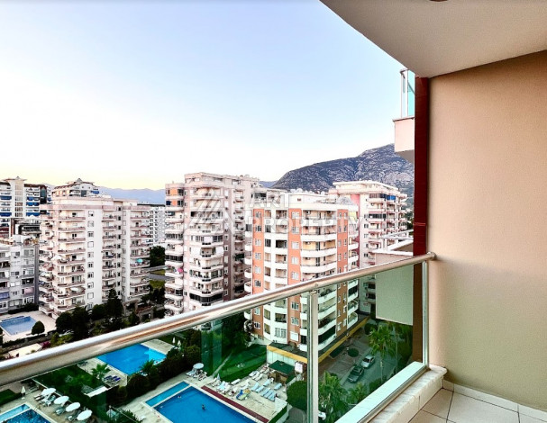 Меблированные апартаменты на высоком этаже в жилом комплексе с хорошей инфраструктурой, 120м2, 2+1 - Ракурс 18