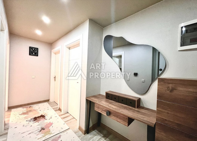 Меблированные апартаменты на высоком этаже в жилом комплексе с хорошей инфраструктурой, 120м2, 2+1 - Ракурс 22