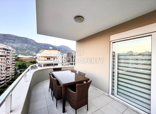 Меблированные апартаменты на высоком этаже в жилом комплексе с хорошей инфраструктурой, 120м2, 2+1 - Ракурс 24