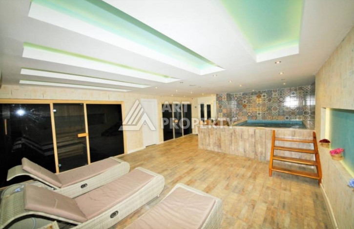 Меблированные апартаменты на высоком этаже в жилом комплексе с хорошей инфраструктурой, 120м2, 2+1 - Ракурс 28