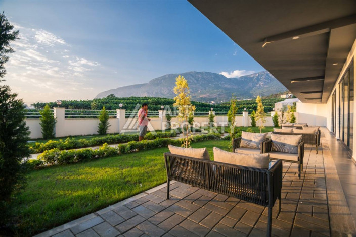 Дуплекс в современном стиле планировки 2+1 в районе Махмутлар, 120м2 - Ракурс 9