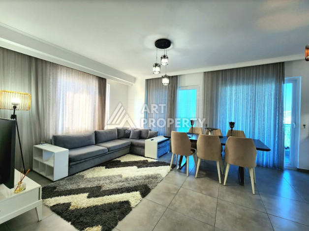 Дуплекс в современном стиле планировки 2+1 в районе Махмутлар, 120м2 - Ракурс 10