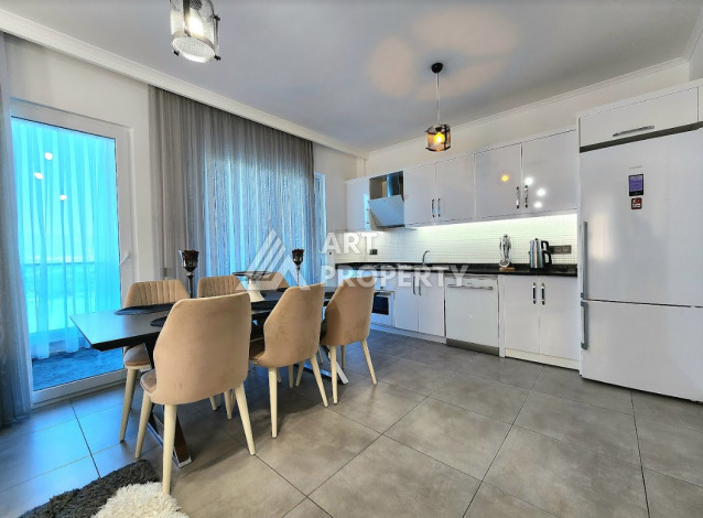 Дуплекс в современном стиле планировки 2+1 в районе Махмутлар, 120м2 - Ракурс 11