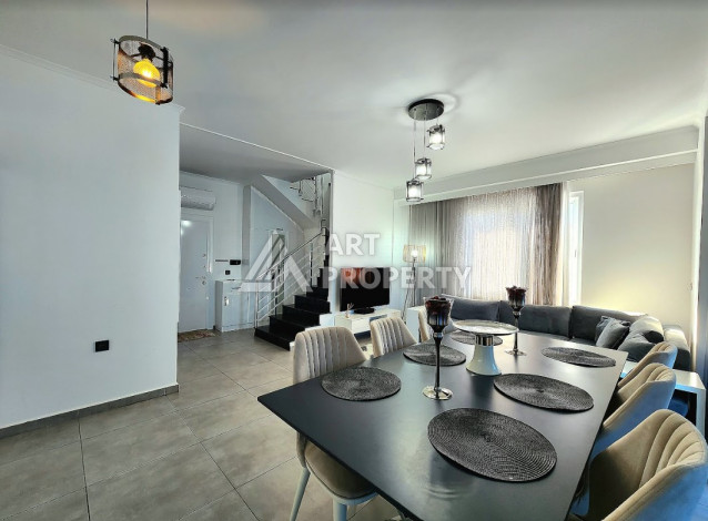 Дуплекс в современном стиле планировки 2+1 в районе Махмутлар, 120м2 - Ракурс 14