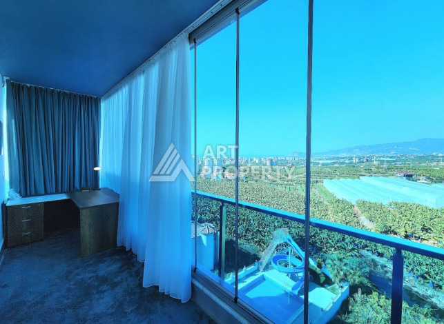 Дуплекс в современном стиле планировки 2+1 в районе Махмутлар, 120м2 - Ракурс 22