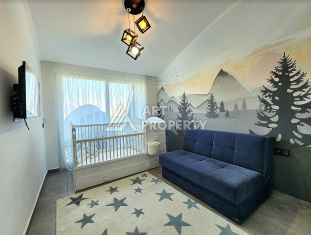 Дуплекс в современном стиле планировки 2+1 в районе Махмутлар, 120м2 - Ракурс 25